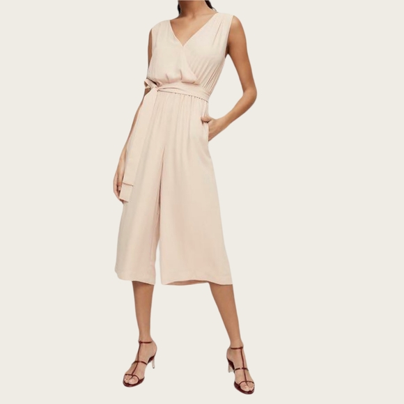 Aritzia Pants - *SOLD* Aritzia Babaton Maximillian Jumpsuit Color Denude - XSmall
